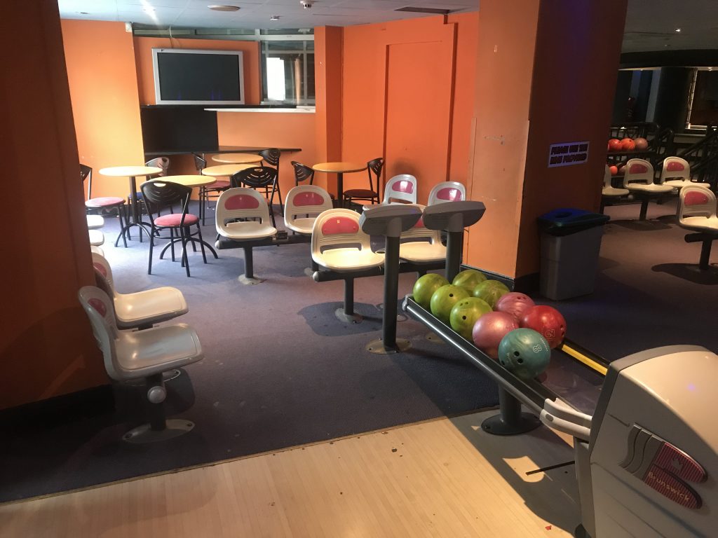 Bundoran Glowbowl Children's Party Area behind Lanes 7 & 8 - Seats up to 20