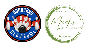 Bundoran Glowbowl - Macks Amusements Logo
