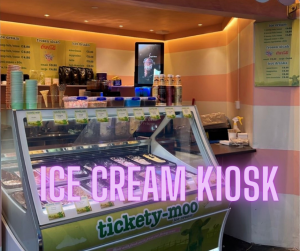 tickety-moo Ice Cream Kiosk at Macks Amusements Bundoran